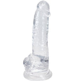 ALIVE - TRANSPARENT REALISTIC PENIS TORRENT 20.6 CM